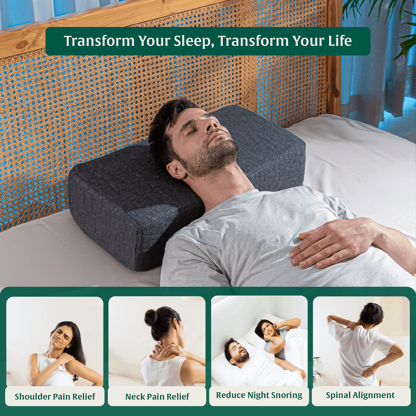 Side Sleeper Pro Pillows Speciality Pillow The White Willow 