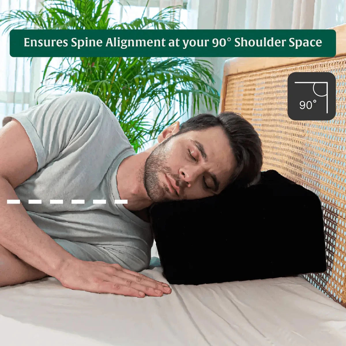 Side Sleeper Pro Pillows - Speciality Pillow - The White Willow