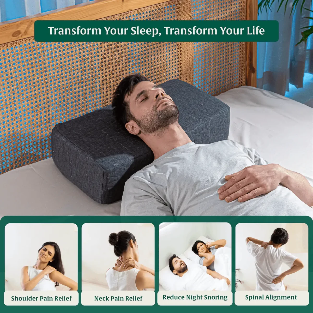 Side Sleeper Pro Pillows Speciality Pillow The White Willow 