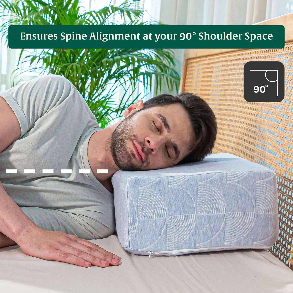 Side Sleeper Pro Pillows Speciality Pillow The White Willow 
