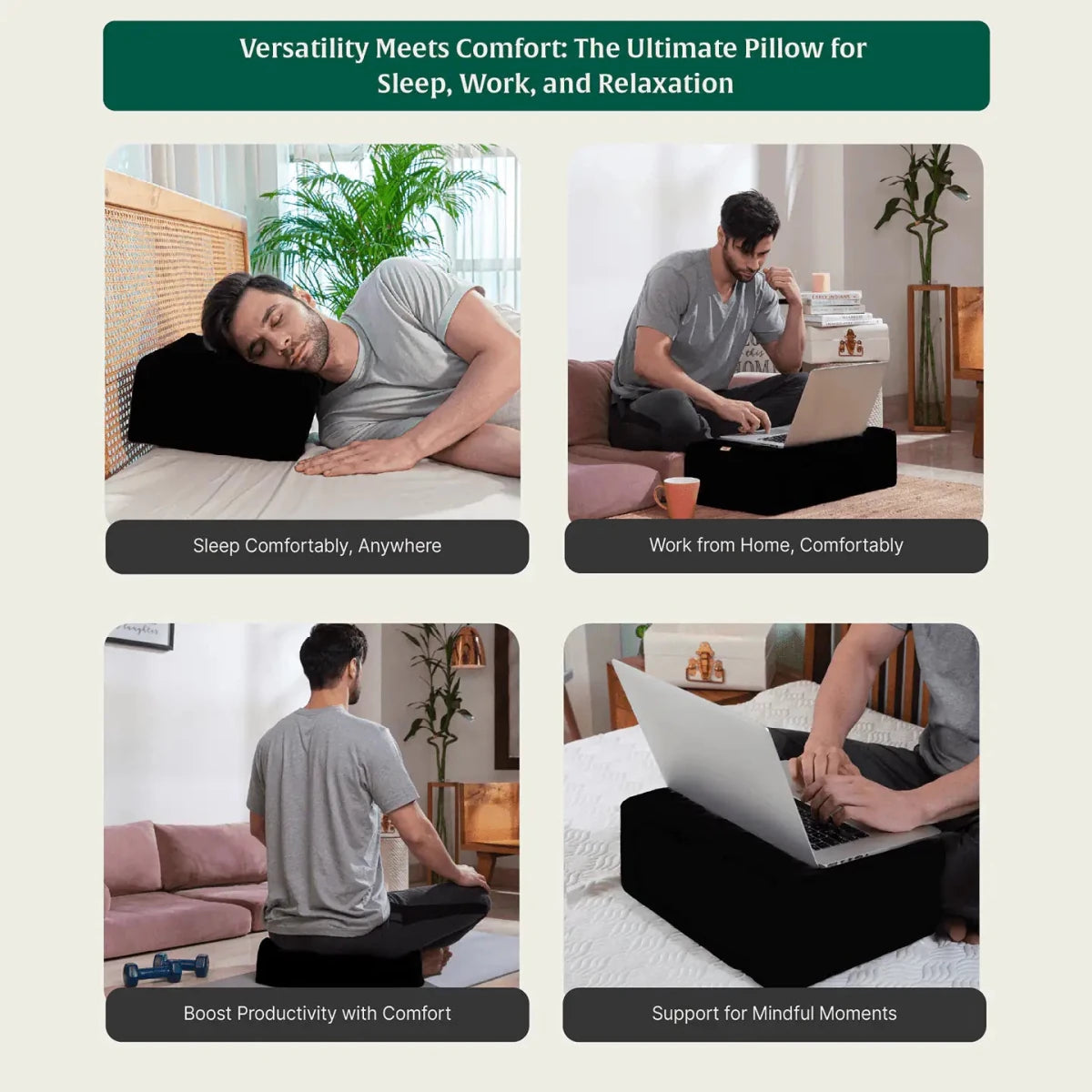 Side Sleeper Pro Pillows - Speciality Pillow - The White Willow