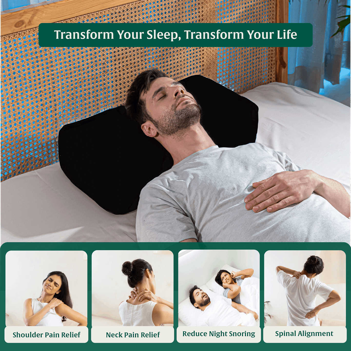 Side Sleeper Pro Pillows Speciality Pillow The White Willow 