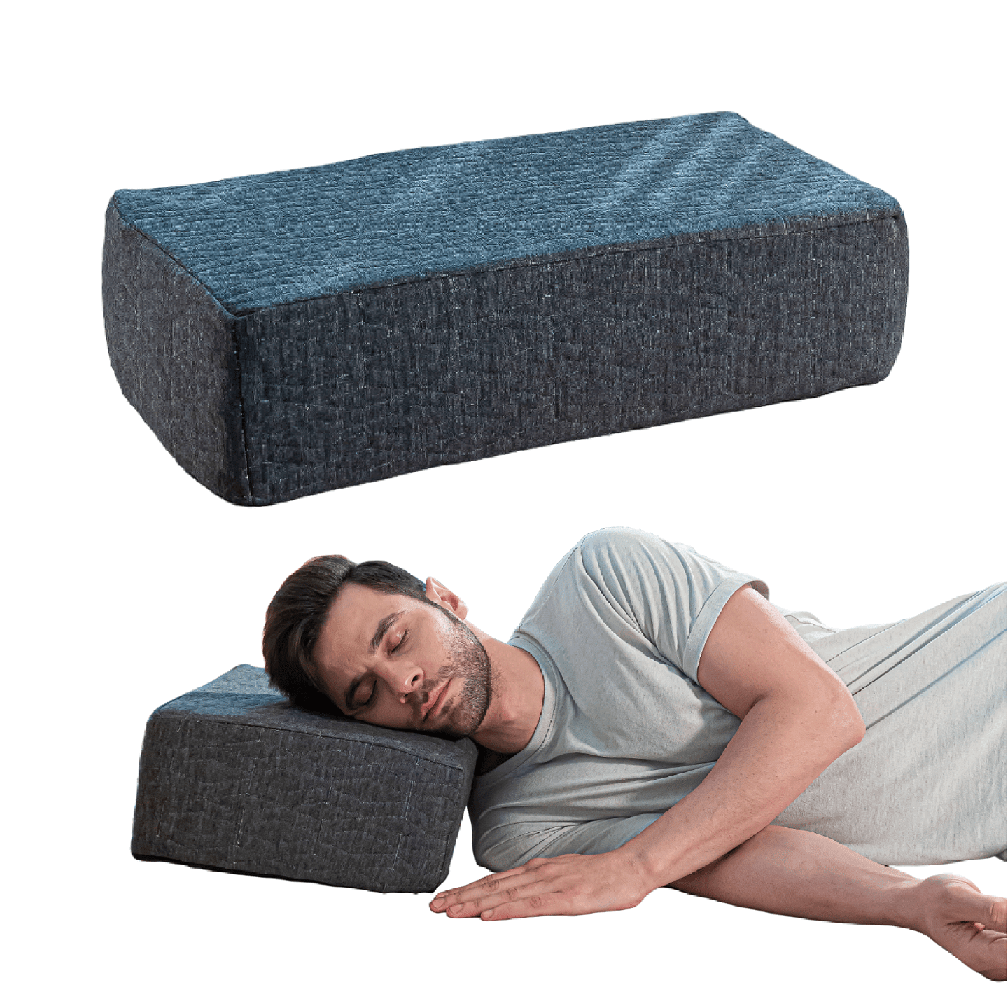 Side Sleeper Pro Pillows Speciality Pillow The White Willow Firm Large Size Midnight Serene