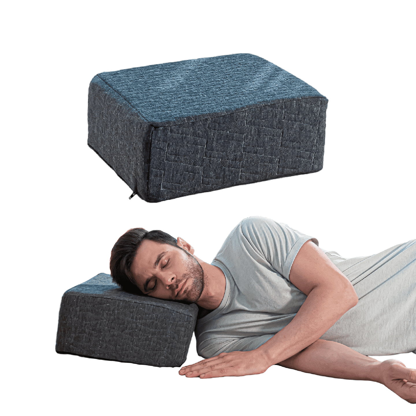 Side Sleeper Pro Pillows Speciality Pillow The White Willow Medium Firm Small Size Midnight Serene