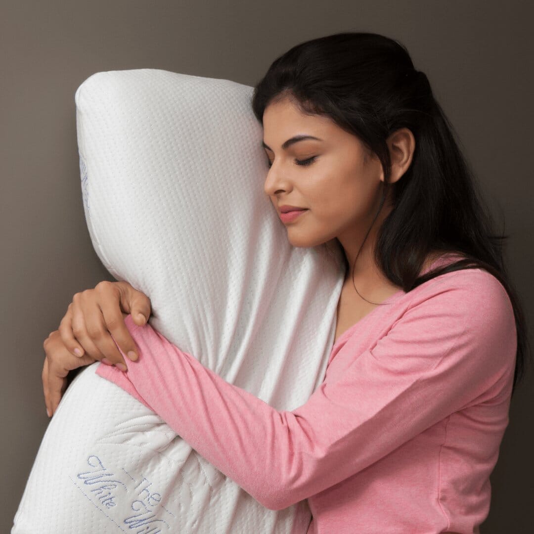 Sleepy Delight - Family Combo - Memory Foam Pillow, Slim Pillow & Junior Kids Pillows - Soft Combo-Family The White Willow 