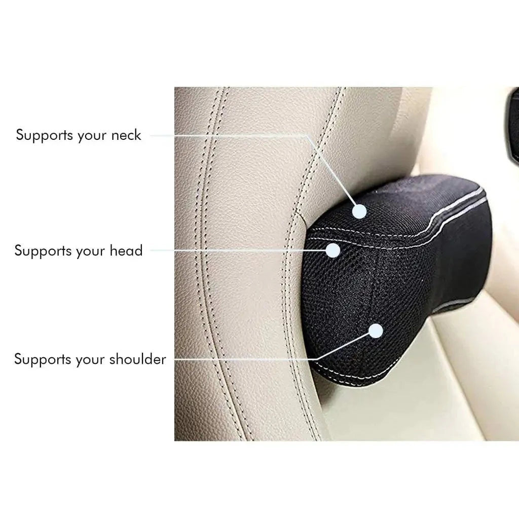 Slim Line Neckrest Travel Pillow The White Willow 