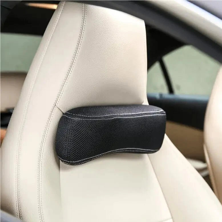 Slim Line Neckrest Travel Pillow The White Willow Midnight Mesh 1 