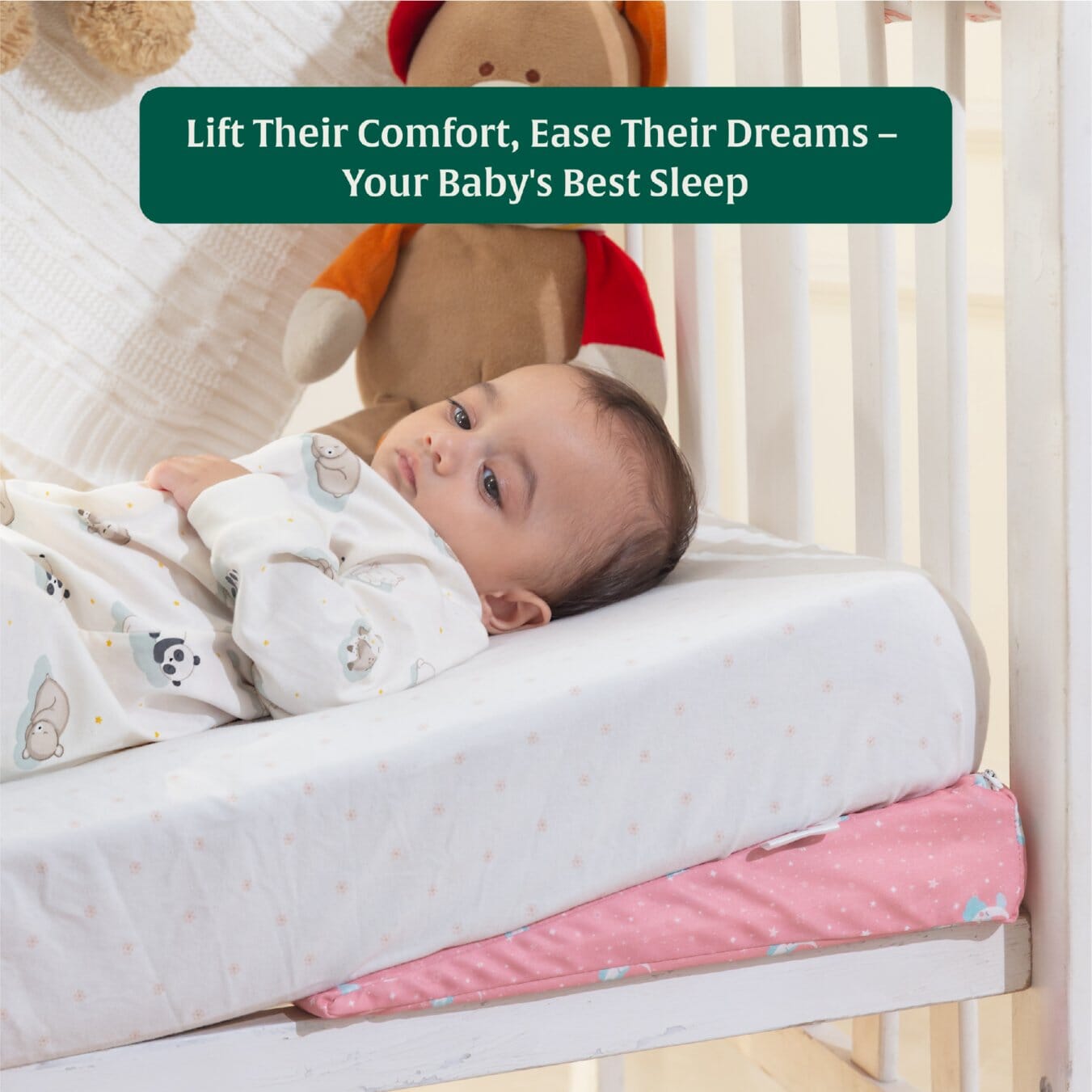 Snooze Slope Under-Mattress Full Size Wedge Baby-0-12 Months-Wedge The White Willow 
