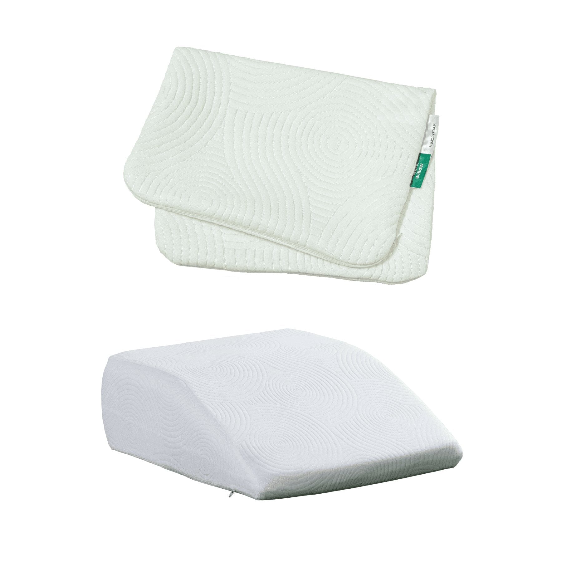 Soft Fabric Cover For Platform Wedge Cover With Zip - Pillow Cover - The White Willow