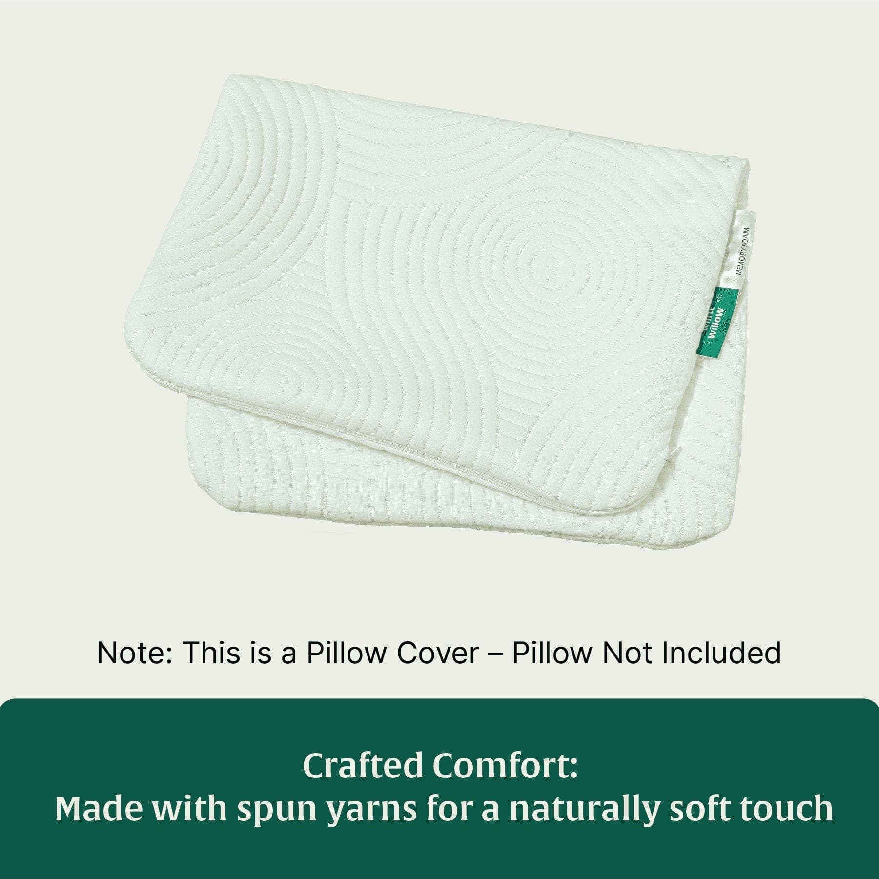 Soft Fabric Cover For Platform Wedge Cover With Zip Pillow Cover The White Willow 
