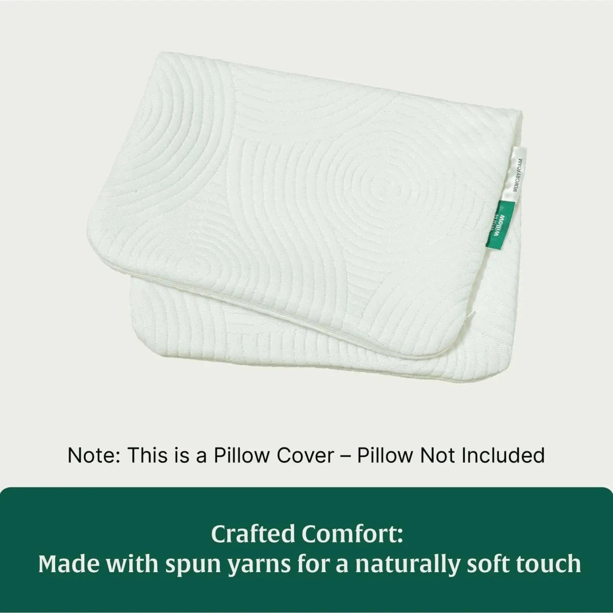Soft Fabric Cover For Platform Wedge Cover With Zip Pillow Cover The White Willow 