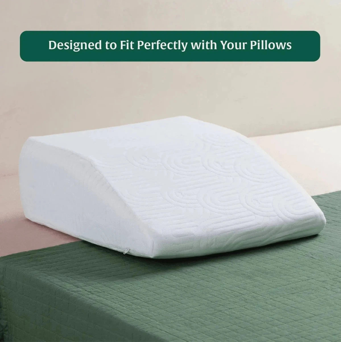 Soft Fabric Cover For Platform Wedge Cover With Zip Pillow Cover The White Willow 