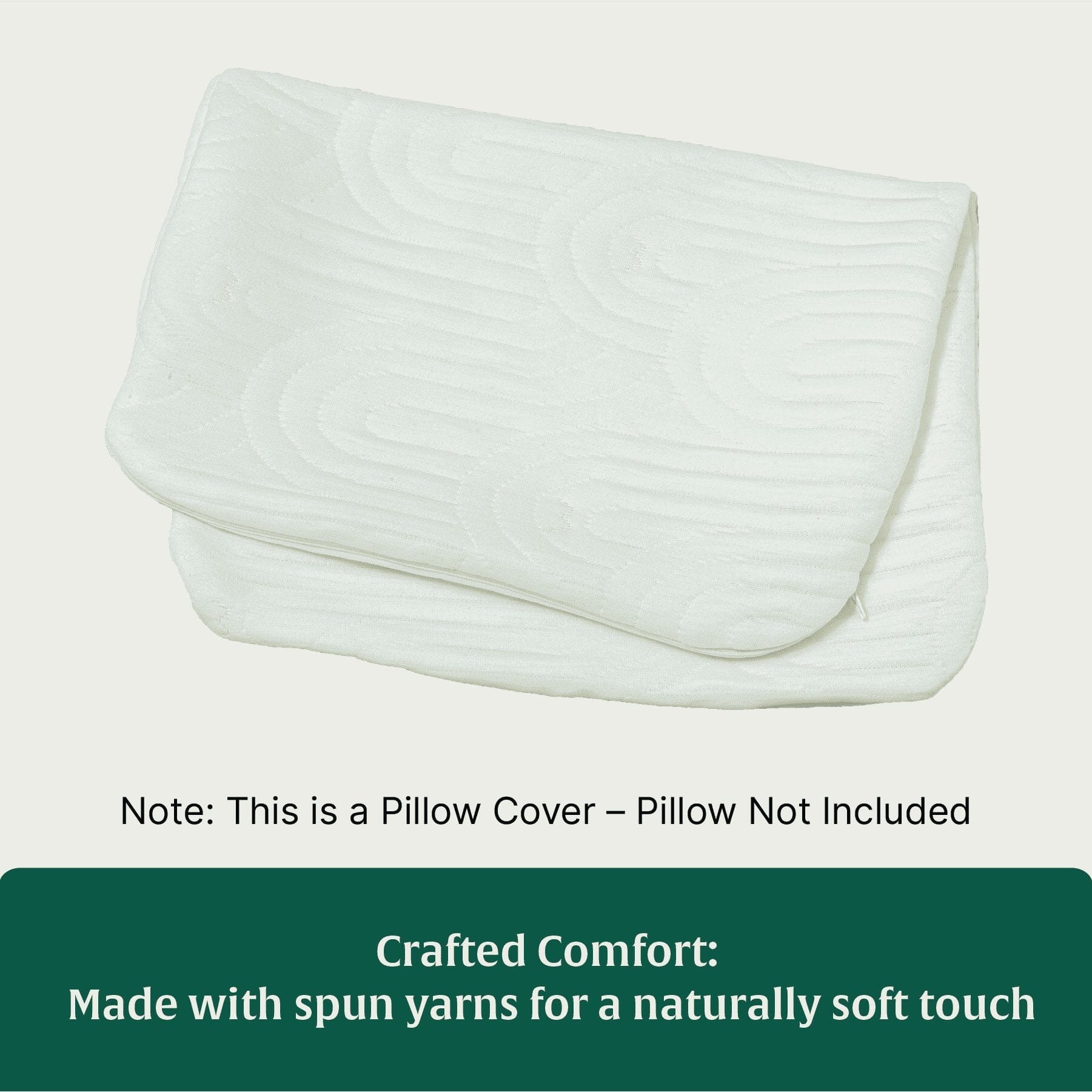 Soft Fabric Cover For Platform Wedge Cover With Zip Pillow Cover The White Willow 