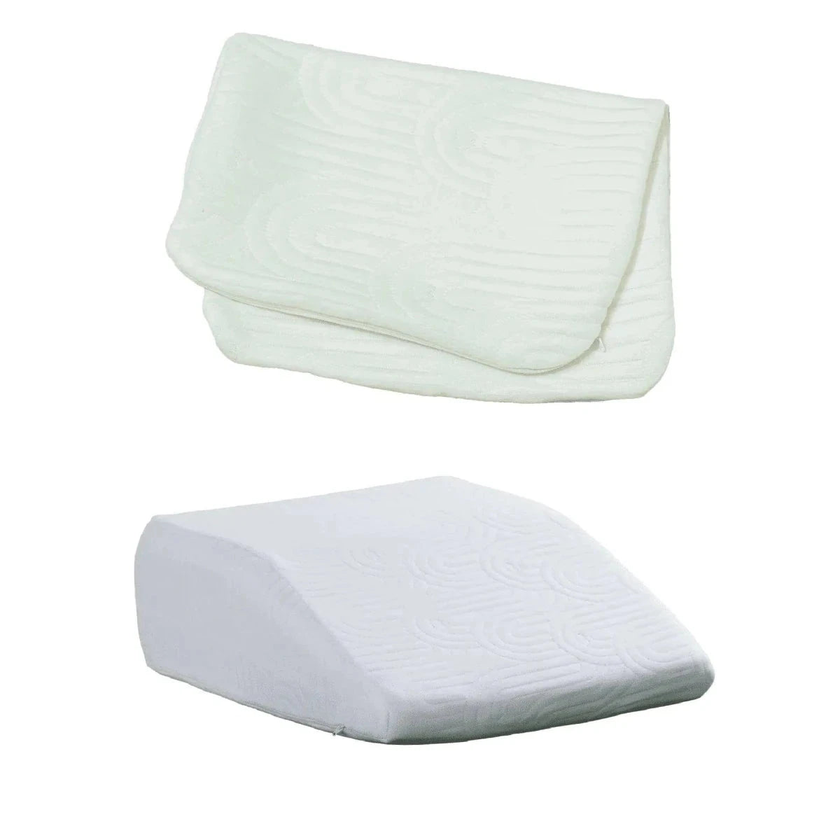 Soft Fabric Cover For Platform Wedge Cover With Zip Pillow Cover The White Willow Creamy Calm 