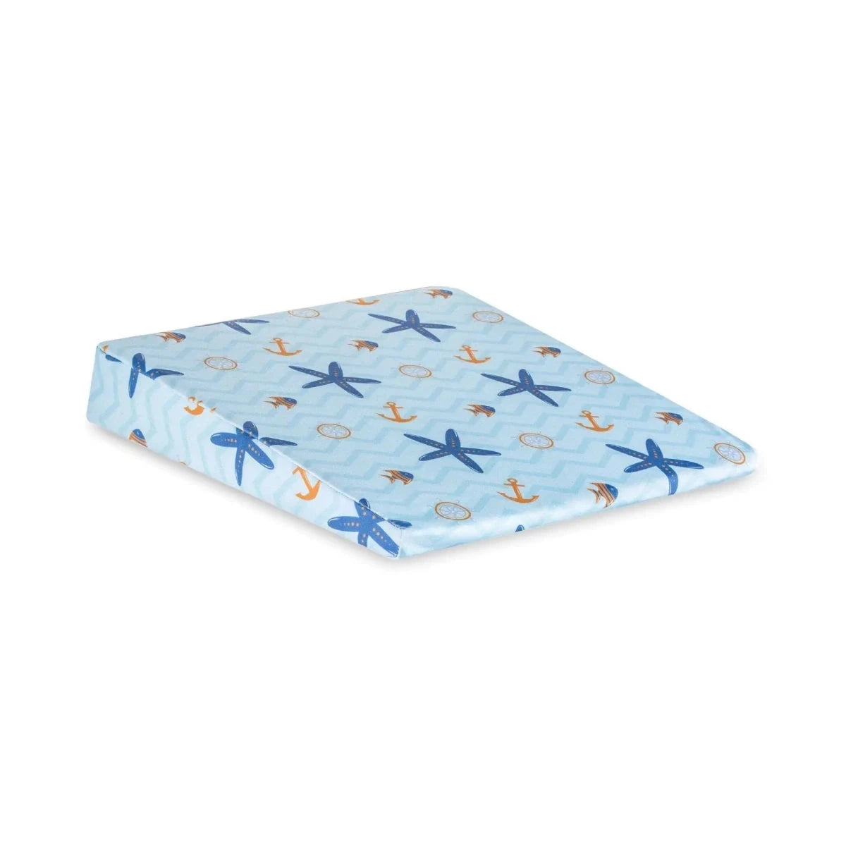 Soft Fabric Half & Full Crib Wedge Cover Only Pillow Cover The White Willow Half Crib Wedge Blue 