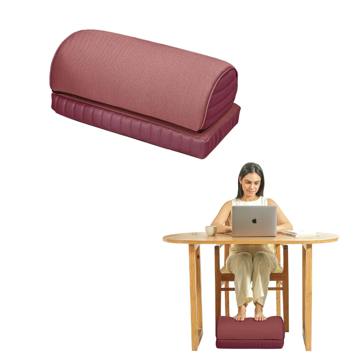 StepComfort Arch Footrest - Foot Rest Cushion - The White Willow
