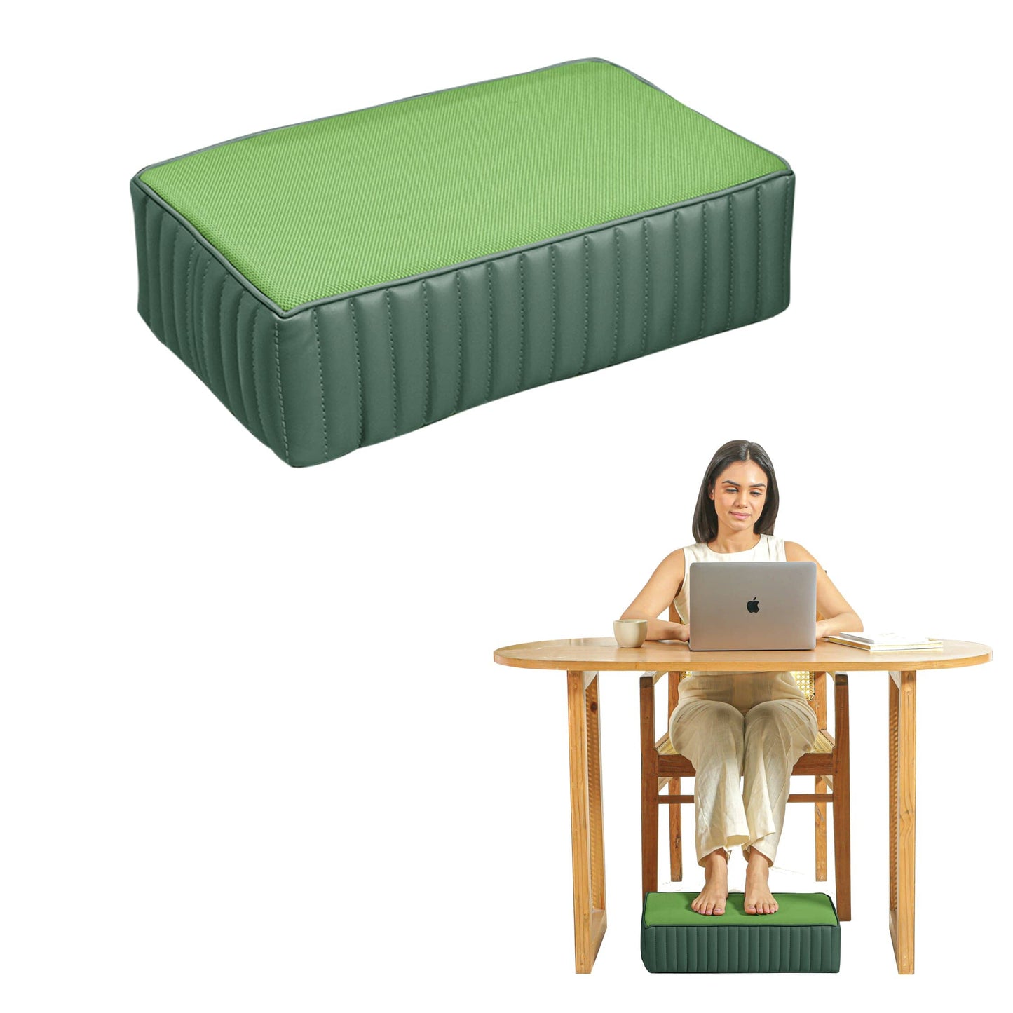 StepComfort Platform Footrest Foot Rest Cushion The White Willow Single Footrest Forest 