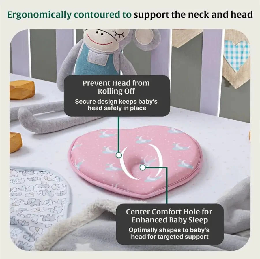 Sweetheart Baby Pillow Baby-0-12 Months-Pillow The White Willow 