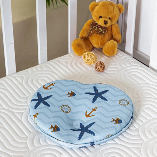 Sweetheart Baby Pillow Baby-0-12 Months-Pillow The White Willow Blue 