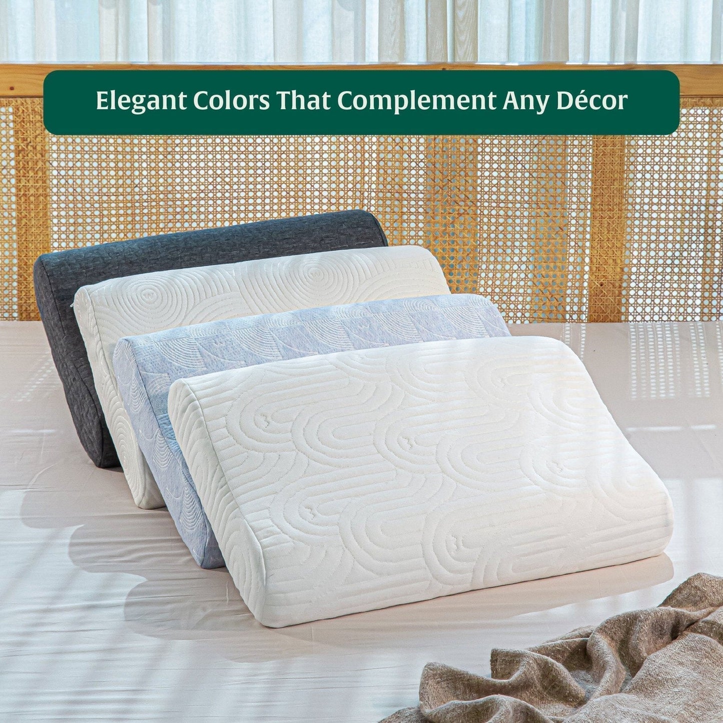 The Original Contour Pillows Cover Only - Pillow Cover - The White Willow