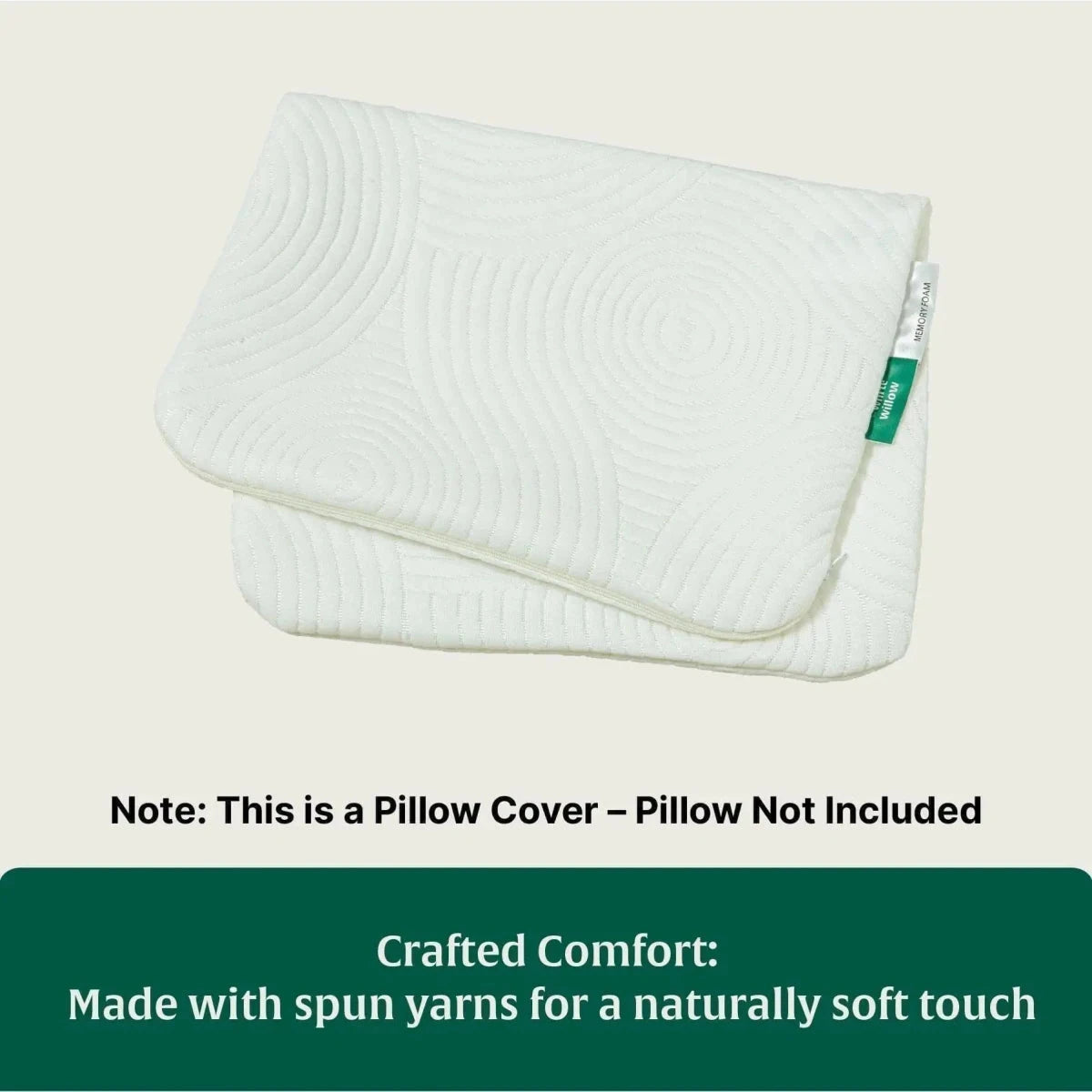 The Original Contour Pillows Cover Only Pillow Cover The White Willow 