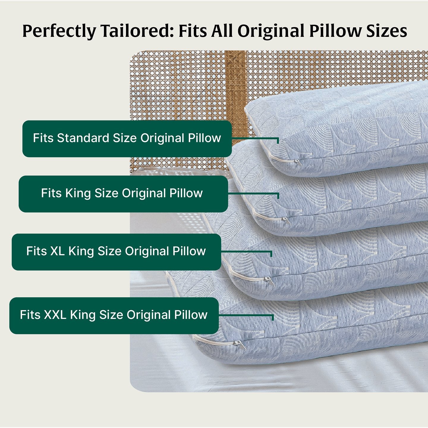 King size pillow cover best sale