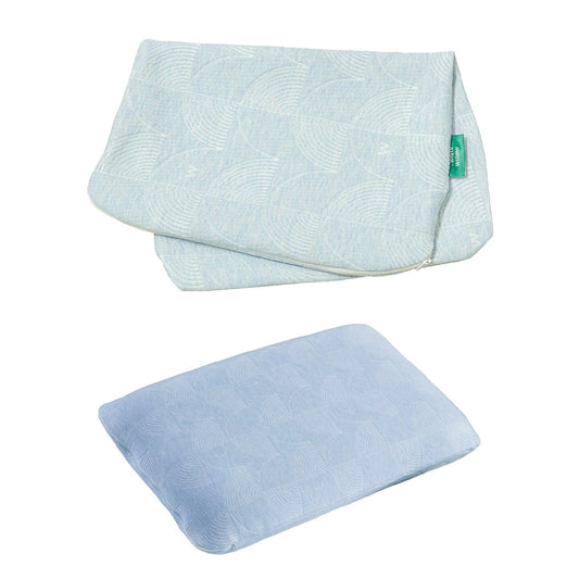 The Original Pillows Cover Only Pillow Cover The White Willow Standard-4"H-Medium Misty Blue Hush 