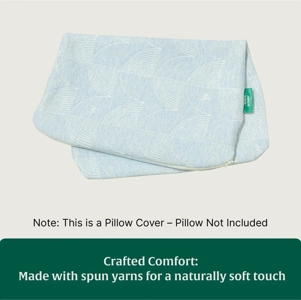 TogetherRest Hug Pillow Cover Only Pillow Cover The White Willow 