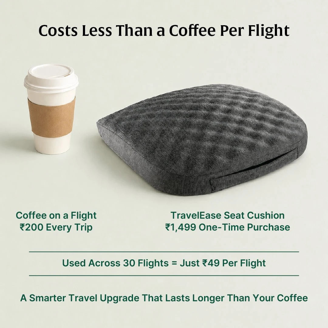 TravelEase Travel Seat Cushion The White Willow 