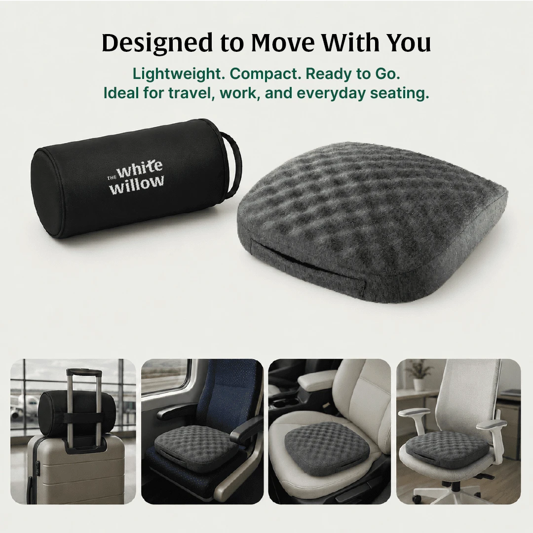 TravelEase Travel Seat Cushion The White Willow 