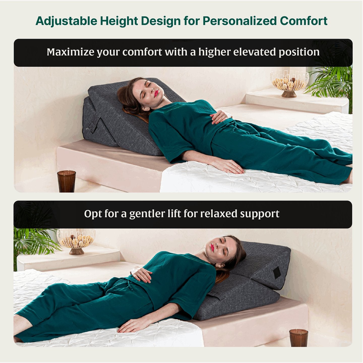 Pillow for elevated fashion sleeping