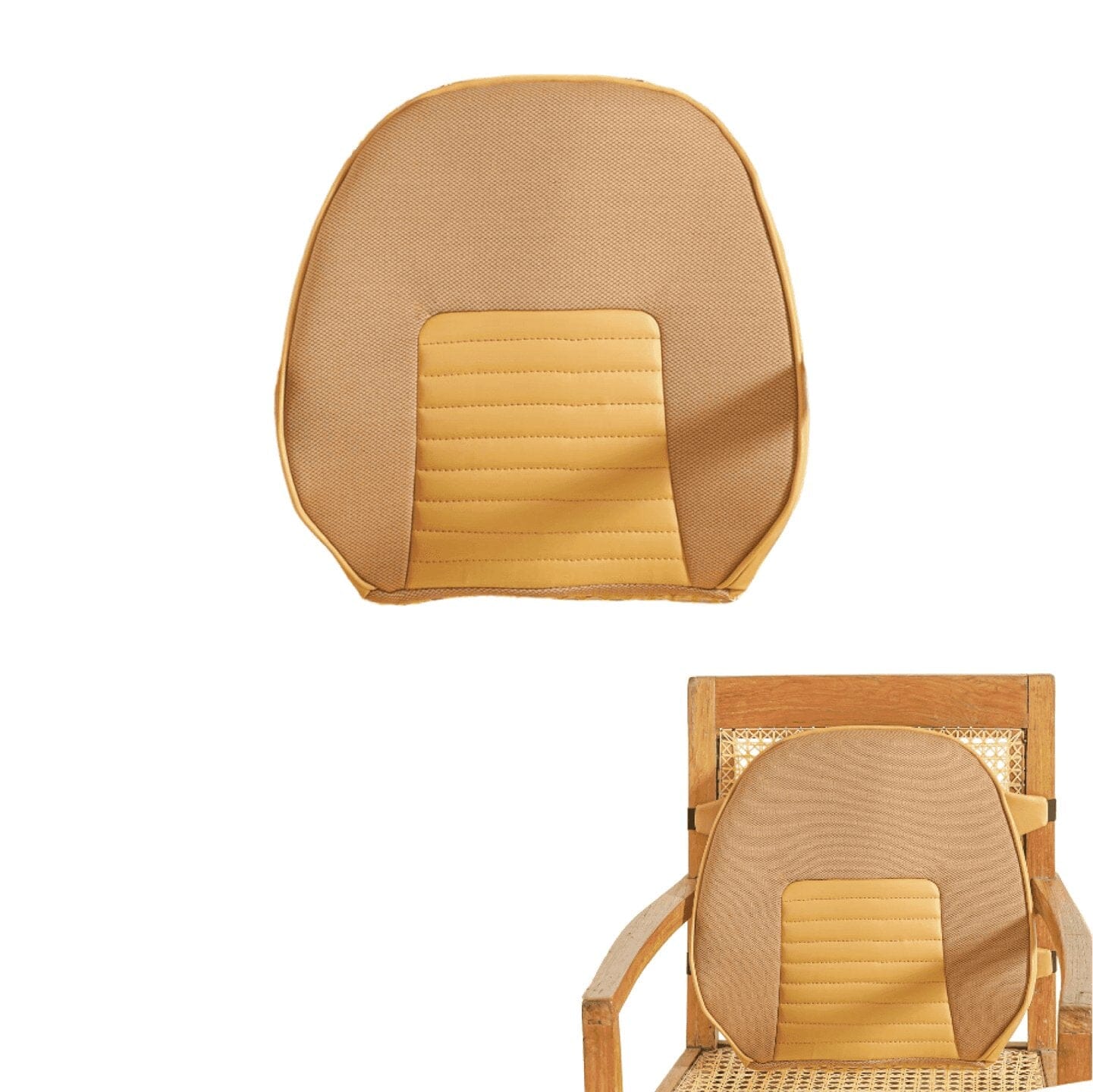 UpperEase Back Comfort Pillow Lumbar Back Support The White Willow Soft ~ Suggested Weight ~ Below 60 kg Sunshine 