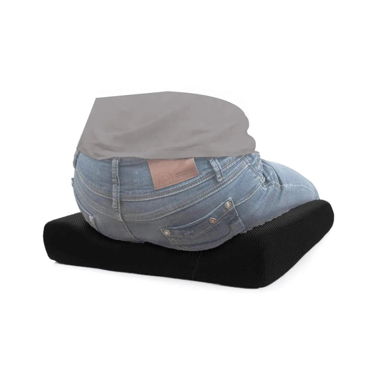 Victor - Work From Home Combo - Lumbar Backrest & Coccyx Tailbone Seat Cushion - Medium Firm - Combo - Back - Seat - The White Willow