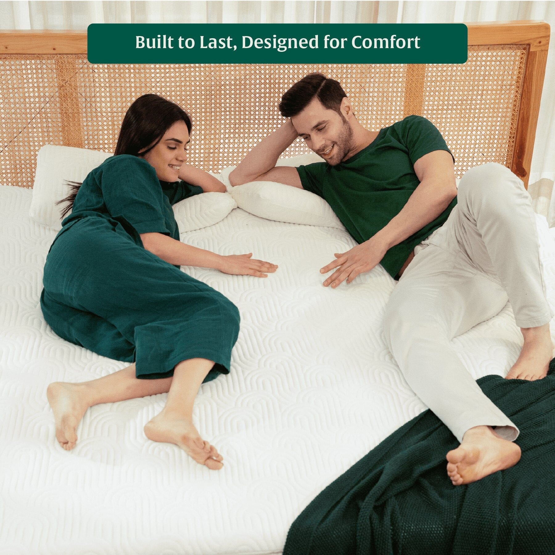WhisperSleep Mattress Topper Single The White Willow 