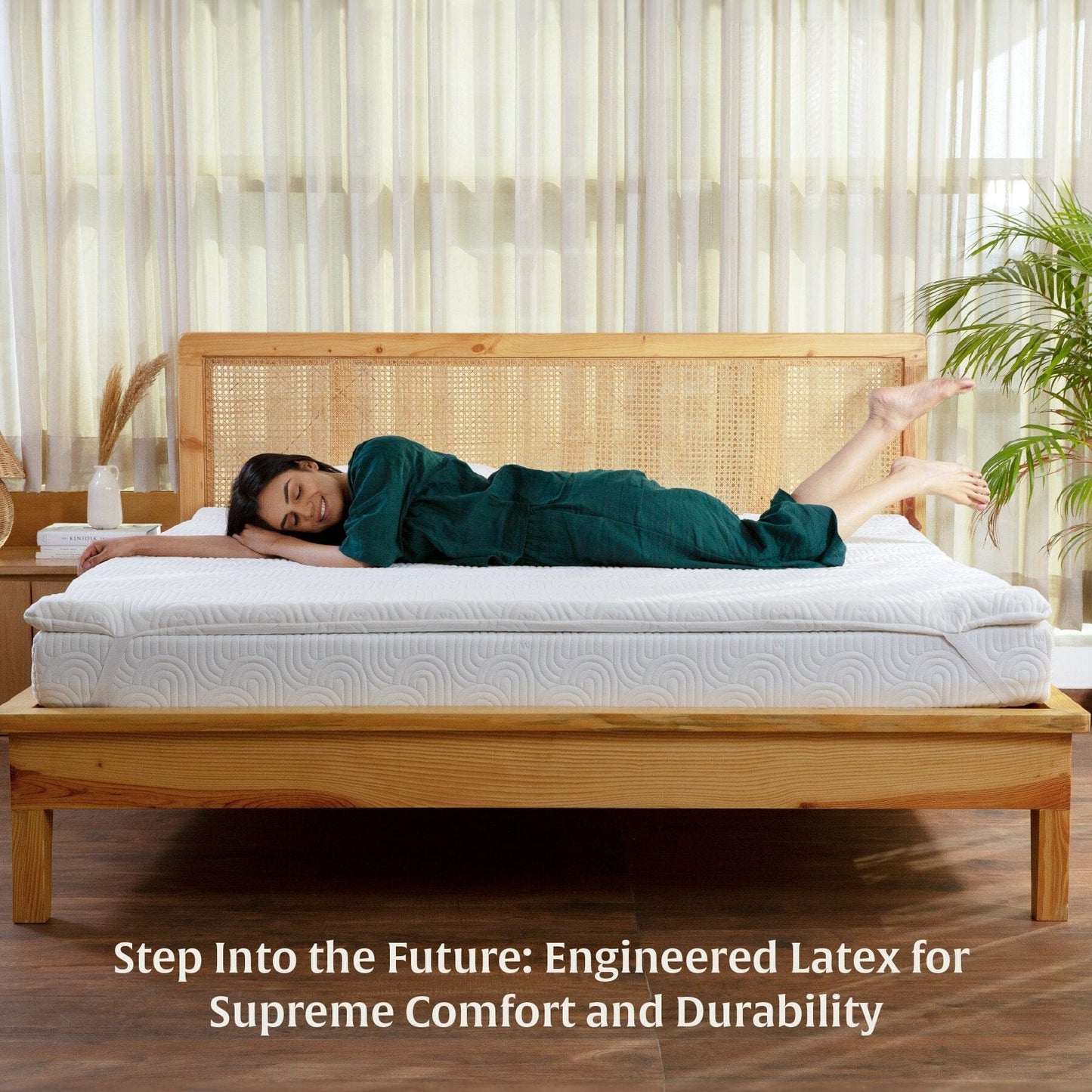 WhisperSleep Single Bed Size Mattress Topper The White Willow 