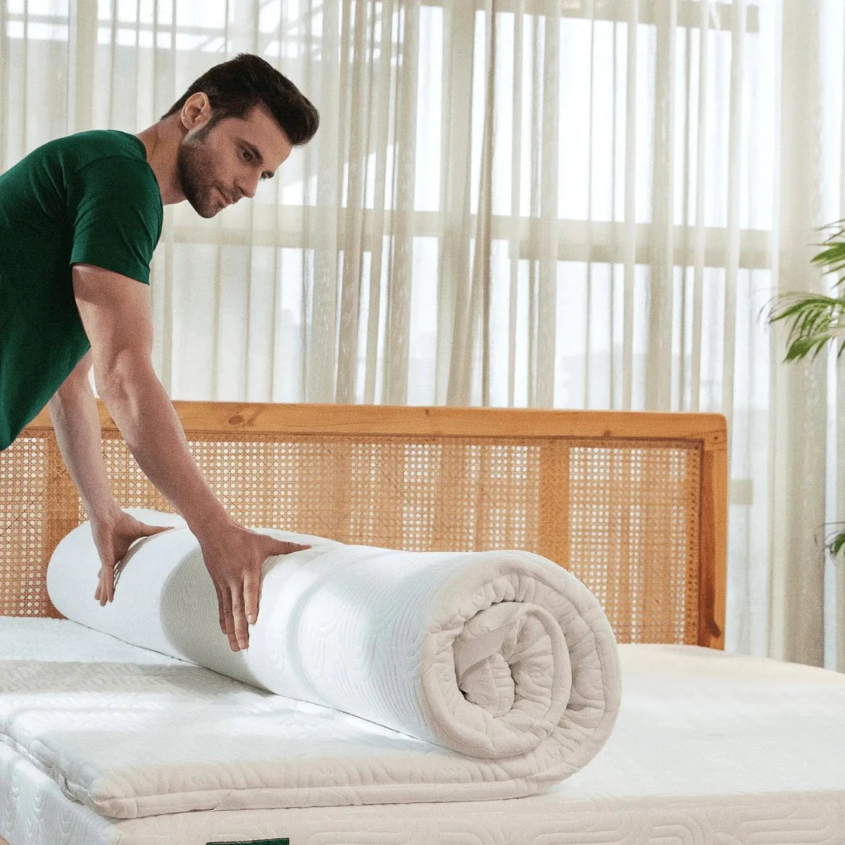 WhisperSleep Single Bed Size Mattress Topper - Mattress Topper - The White Willow