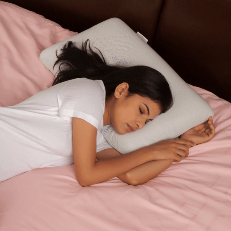 The white willow deals memory foam pillow