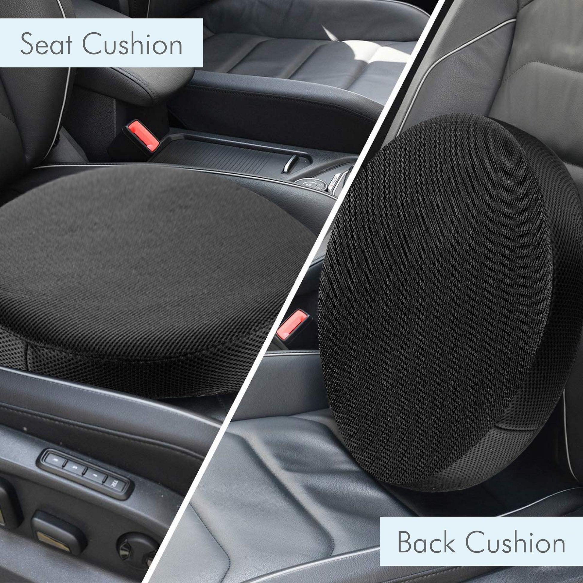 PoshRest Round Seat Pads - Seat Cushion - The White Willow