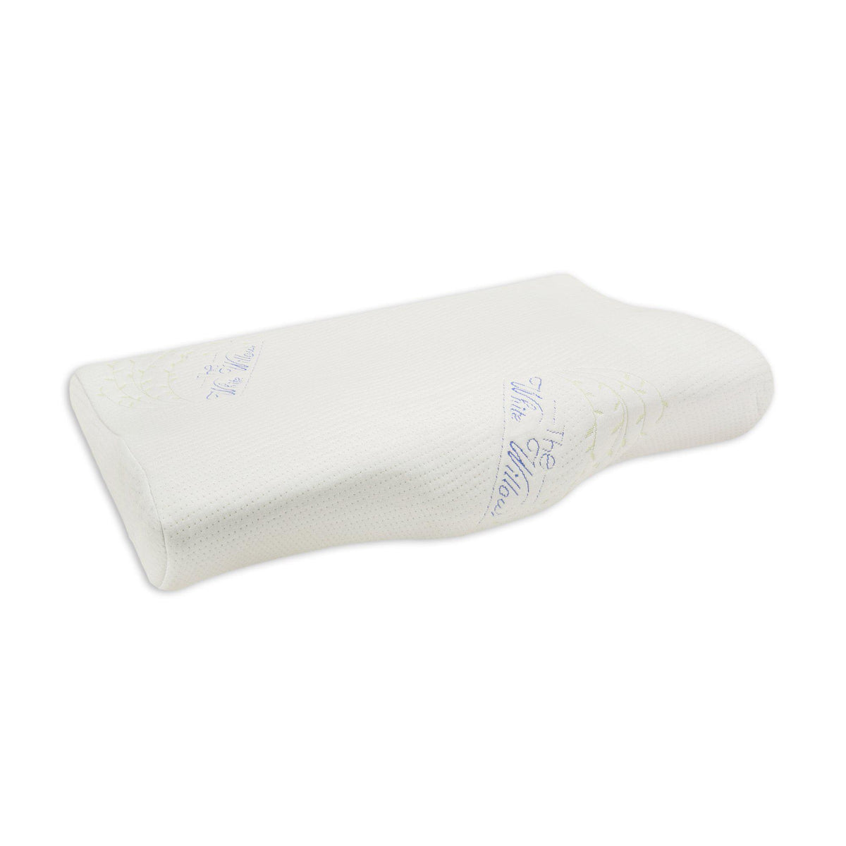 Contour Memory Foam Pillow Speciality Pillows The White Willow