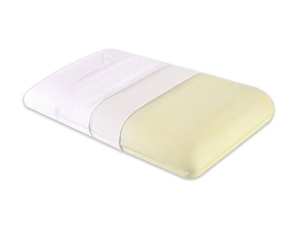 Cypress - Memory Foam Pillow - Regular - Medium Firm Pillows The White Willow 4"H King Size-Medium Height Pack of 1 White