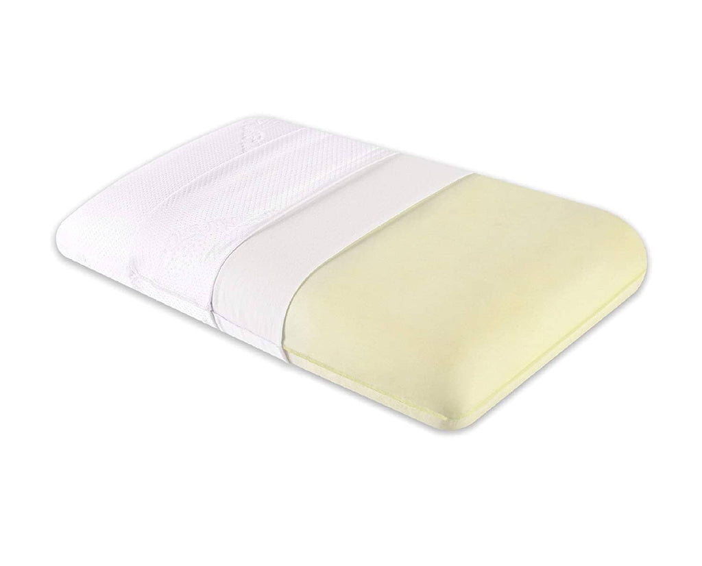 Cypress - Memory Foam Pillow - Regular - Medium Firm Pillows The White Willow 4""H Standard Size-Medium Height Pack of 1 White