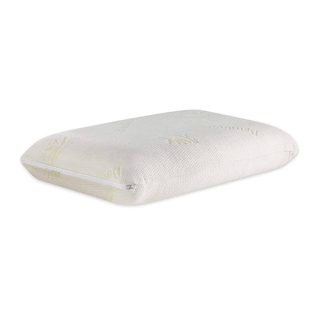 Cypress - Memory Foam Pillow - Regular - Medium Firm Pillows The White Willow Standard 5"H(High) Pack of 1 Green