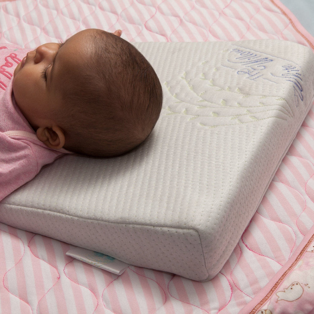 Estelle - Soft Foam - Baby Crib Wedge Pillow - Special Inclined - Medium Firm Maternity & Kids The White Willow 