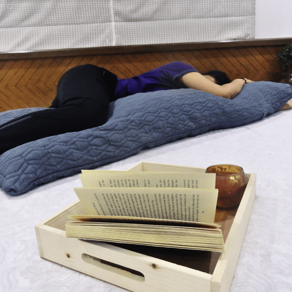 Haze Memory Foam Micro Fiber Full Body Pillow Medium Firm
