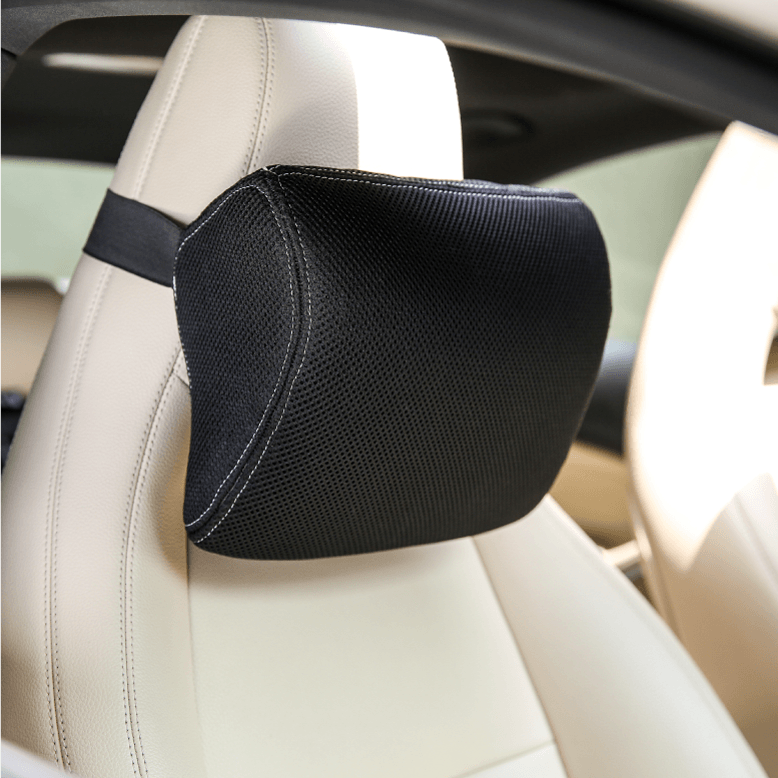 Comfortable Car Headrest Travel Pillow- Shoulder and Head Support Cushion
