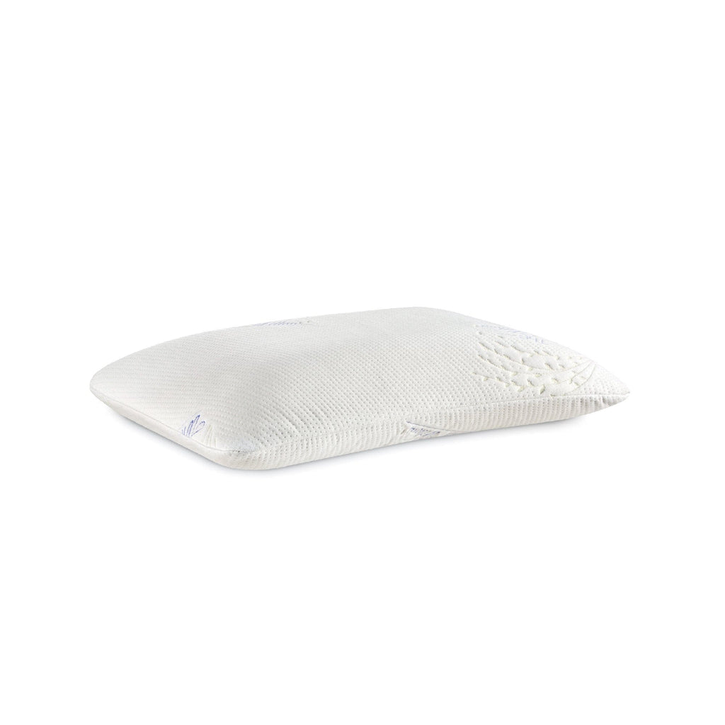 Lilac - Cooling Gel Memory Foam 2 in 1 Pillow - Dual Comfort - Medium Firm Pillows The White Willow 