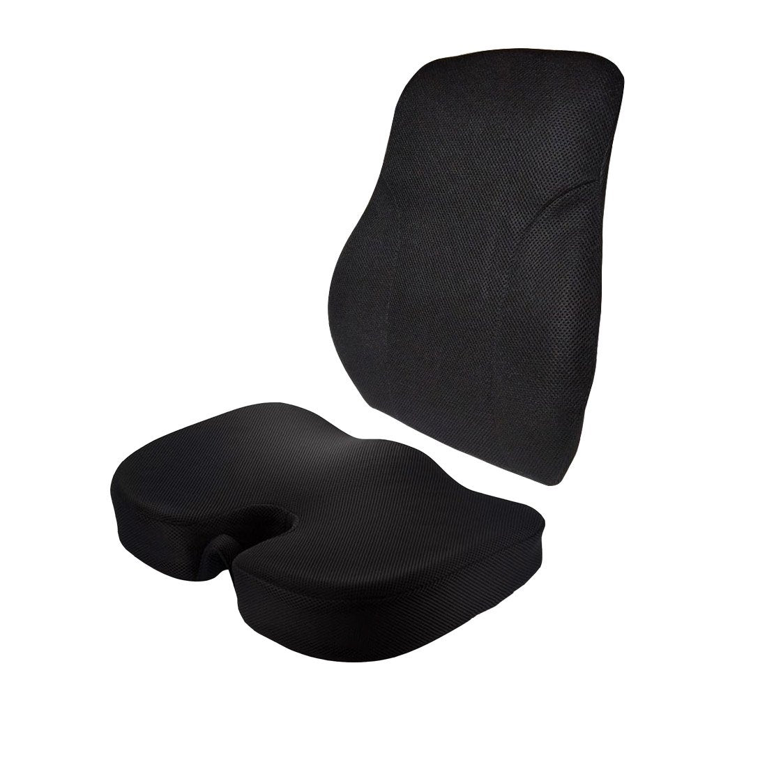 Wedge Car Seat Cushion Memory Foam Firm Coccyx Tailbone Orthopedic Support