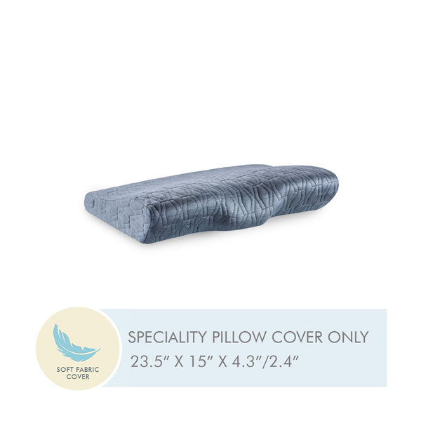Memory Foam Neck Pillow - Special Contour - Cover Only - The White Willow