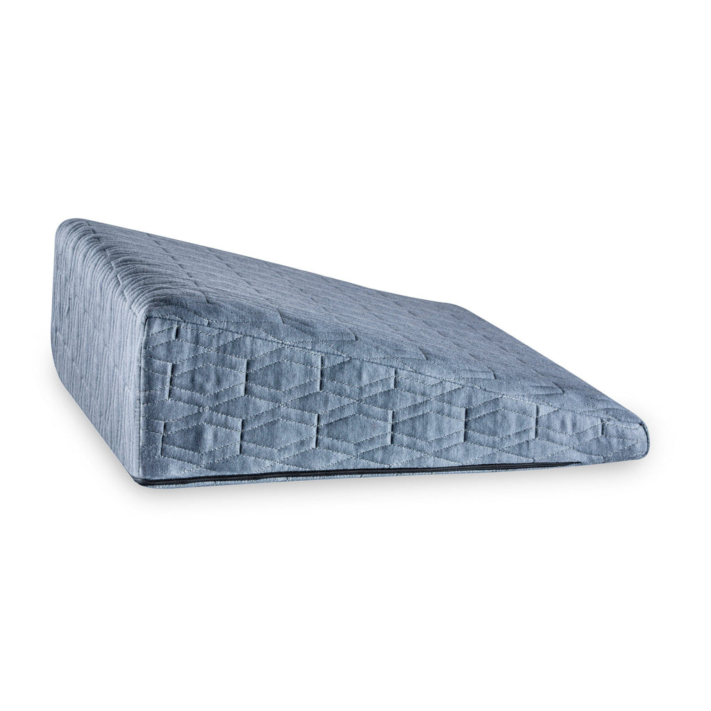 Olympus - Cooling Gel Memory Foam & HR Foam Wedge Pillow - Medium Firm Support The White Willow 