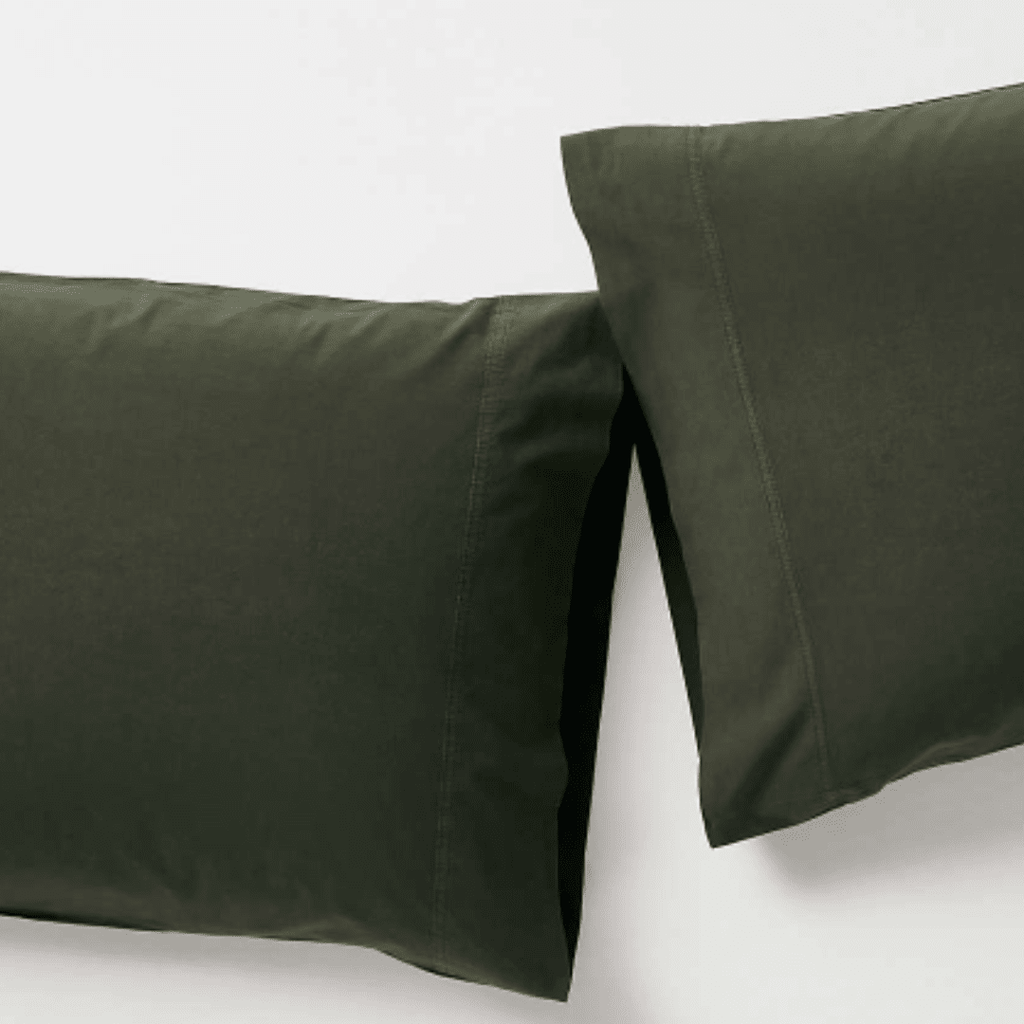 Premium Organic Cotton Pillow Covers- Pack of 2 The White Willow 